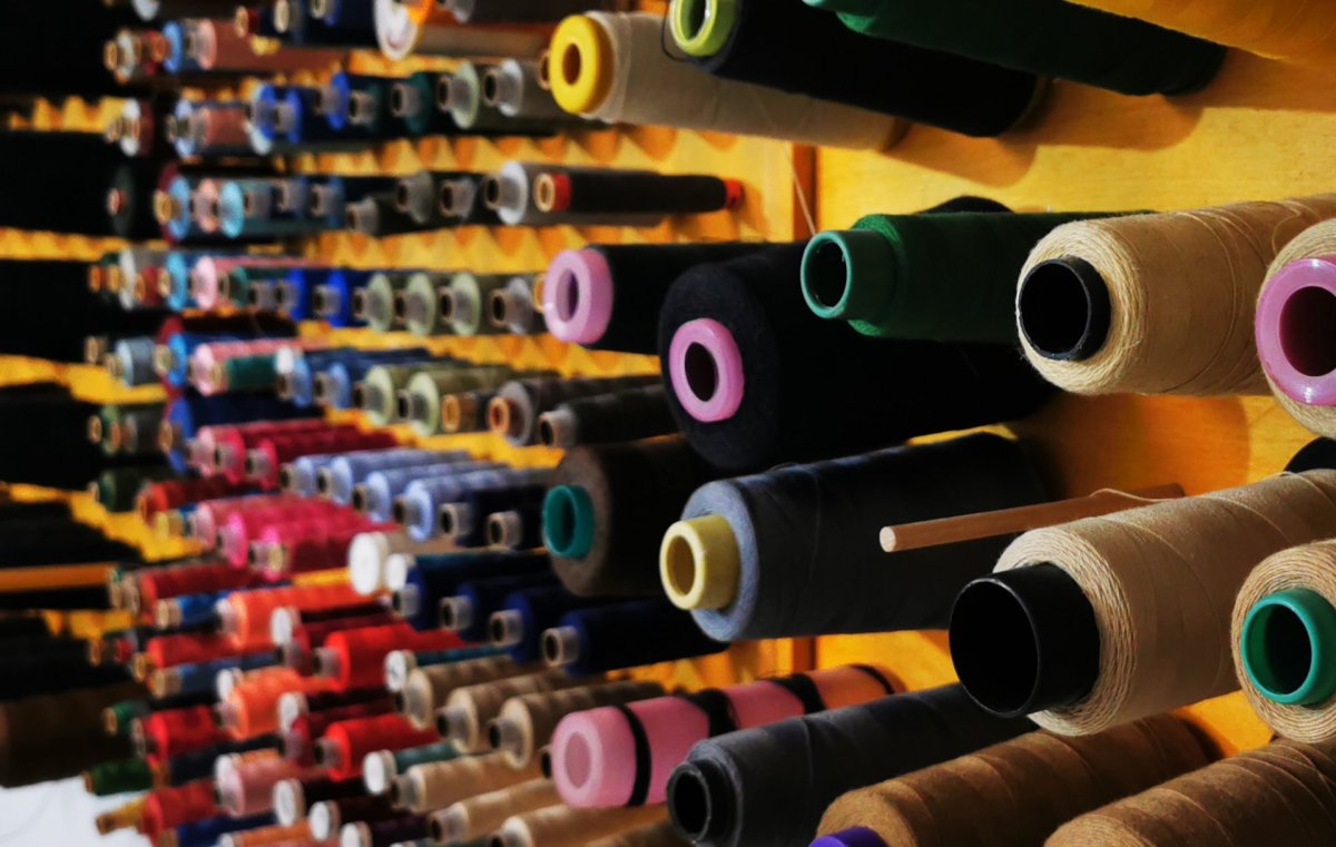 Stickerei Detailansicht