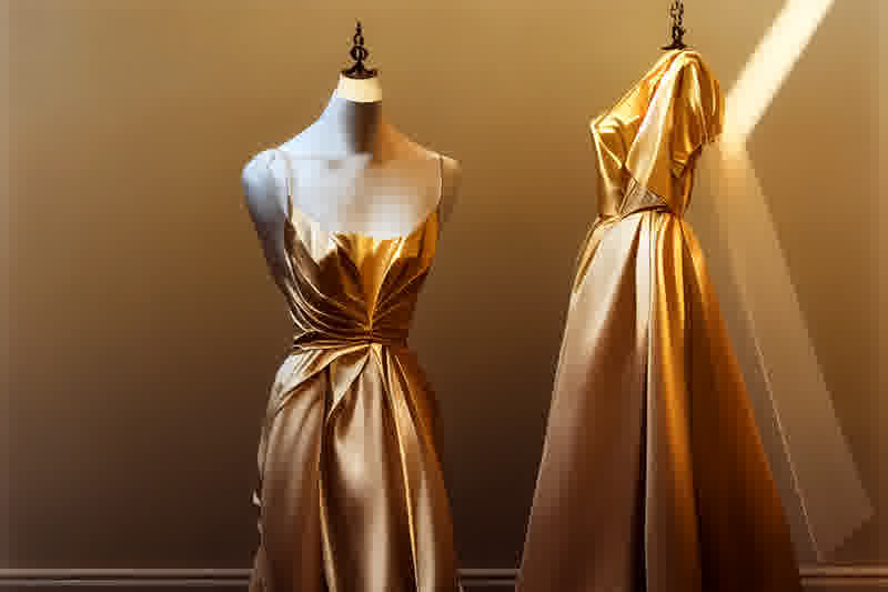 Brautkleid auf Schneiderpuppe