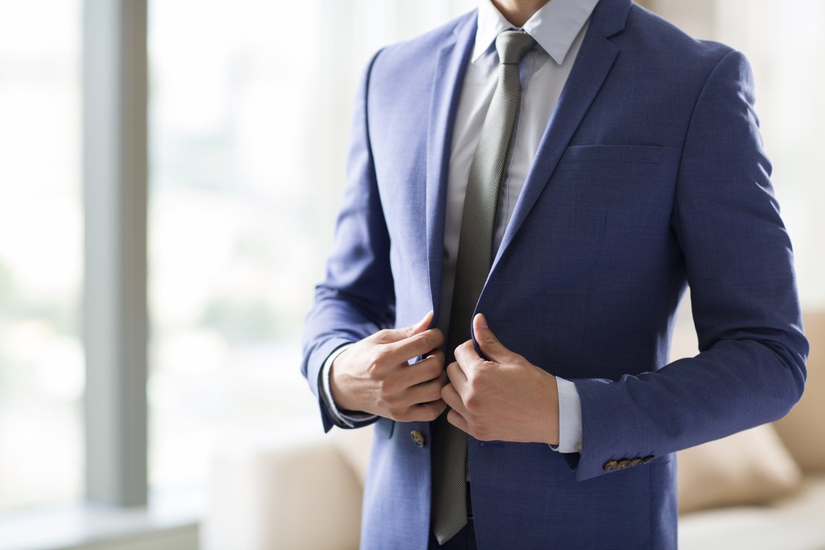 Junger Geschaeftsmann